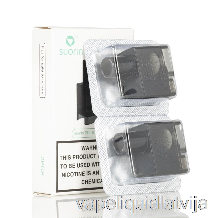 Suorin Elite Rezerves Pods 3.1ohm Elite Pods Vape šķidrums